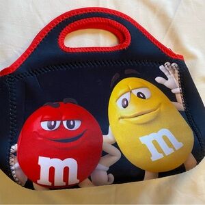 M&M Kids Lunch Bag - Black, Red, and Yellow